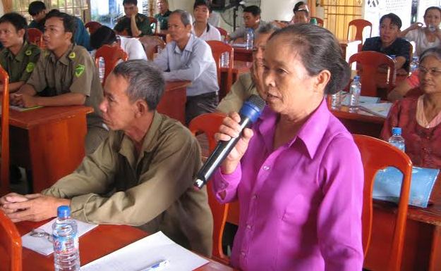 Đại biểu HĐND tỉnh tiếp xúc cử tri xã Tân Bình 